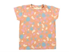 Soft Gallery t-shirt Pilou sandstone aop shapes